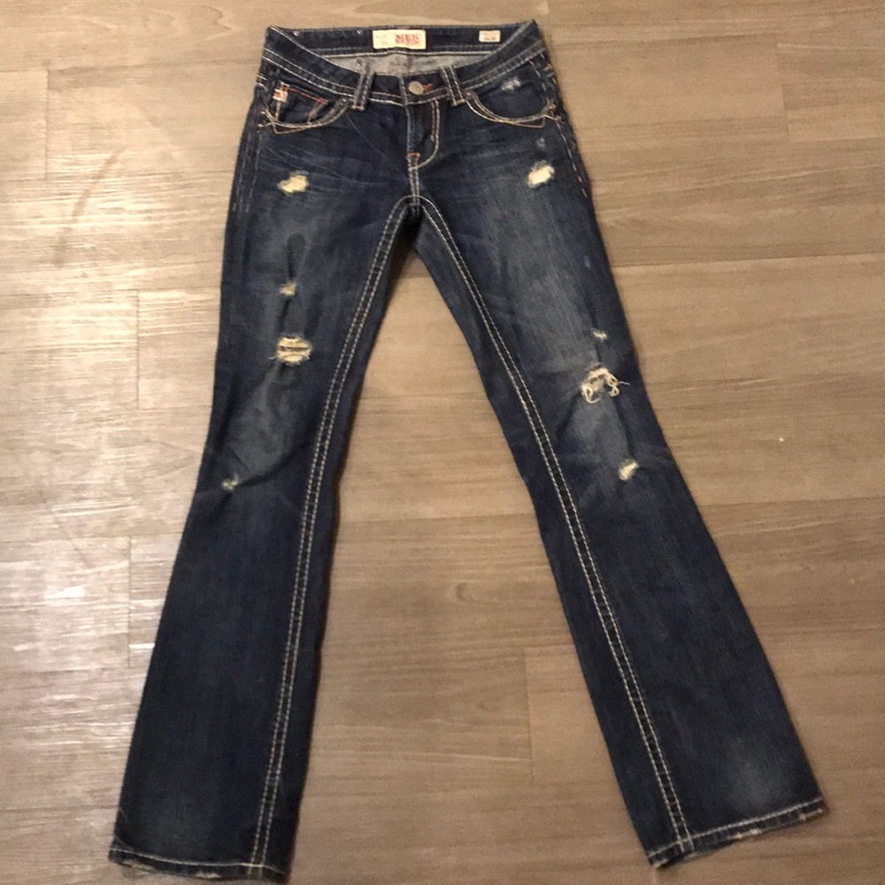 Buckle jeans